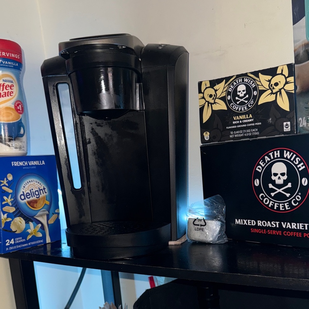 Keurig K-Select Single-Serve K-Cup Pod With Death Wish K-Cups